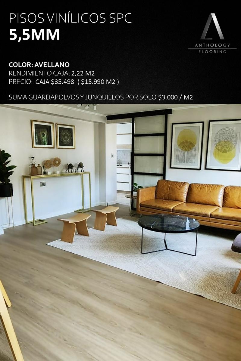 Piso SPC 5,5 mm — Avellano